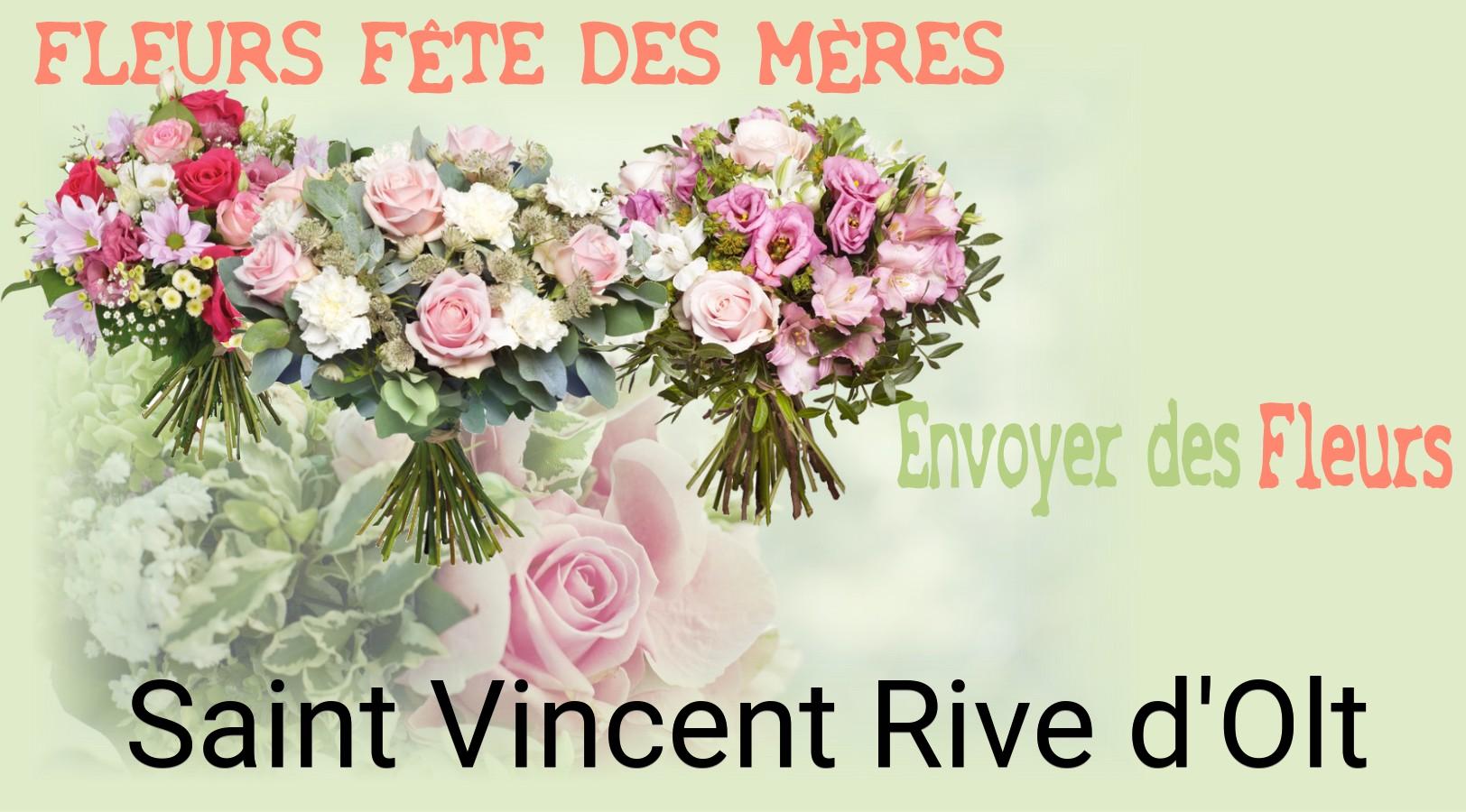 Bouquet de Fête des Mères livré à Saint-Vincent-Rive-d'Olt